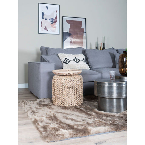 Vloerkleed Donsie Brown 180 x 260 cm