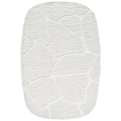 Vloerkleed Macy Creme – Rounded Corners 160 x 230 cm