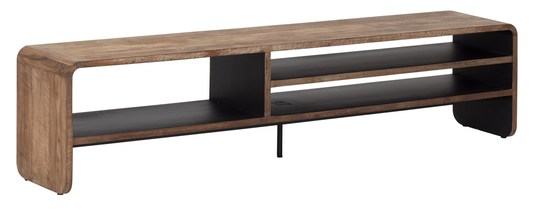 Meuble TV Evo ouvert grand uniquement.