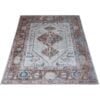 Vloerkleed Karaca Blue/Brown 06 – 200 x 290 cm