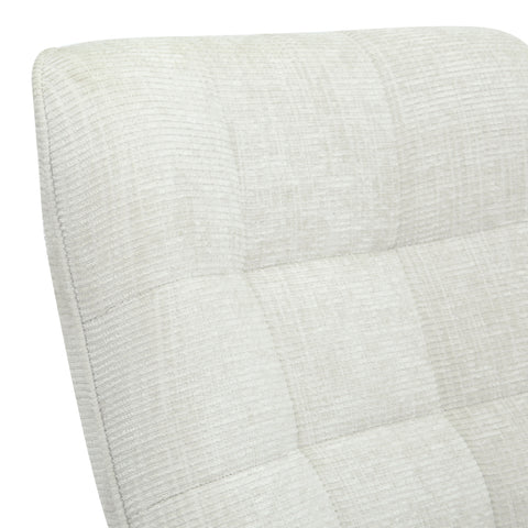 Fauteuil Naomi Pearl Draaibaar Wit Livingfurn