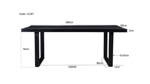 Kala 180cm translates to "Kala 180 सेमी" in Hindi.