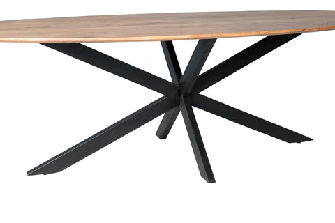 Oslo Oval Acasia 180cm