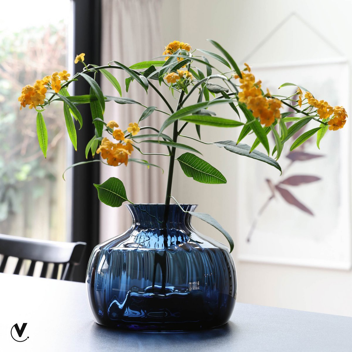 Vaas - Glyde blue, laatste items!