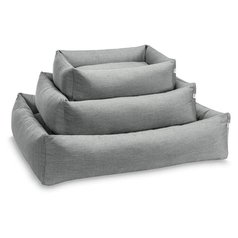BUITEN Hundebett - GLADDE ZWARTE ZIJDE