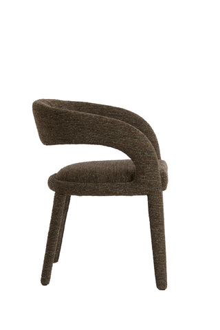 Eetkamerstoel Kyran Bruin Light & Living