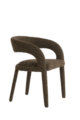 Eetkamerstoel Kyran Bruin Light & Living