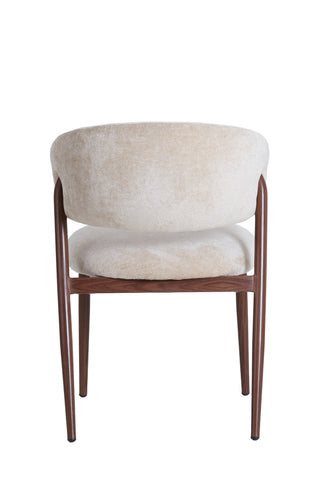 Eetkamerstoel Isandro Beige Bruin Light & Living