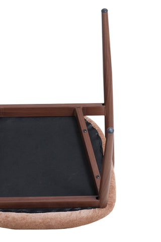 Eetkamerstoel Isandro Oudroze Bruin Light & Living