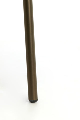 Eetkamerstoel Tibalt Bruin Antique Bronze Light & Living