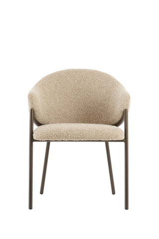 Eetkamerstoel Nyro Zandbruin Antique Bronze Light & Living