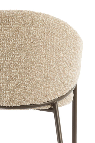 Eetkamerstoel Nyro Zandbruin Antique Bronze Light & Living