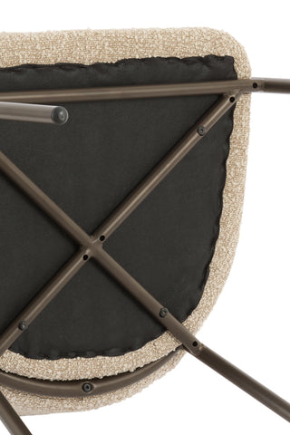 Eetkamerstoel Nyro Zandbruin Antique Bronze Light & Living