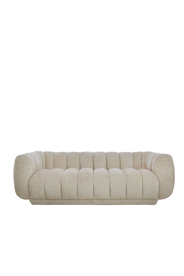 Bank Zento Beige 240 cm Light & Living