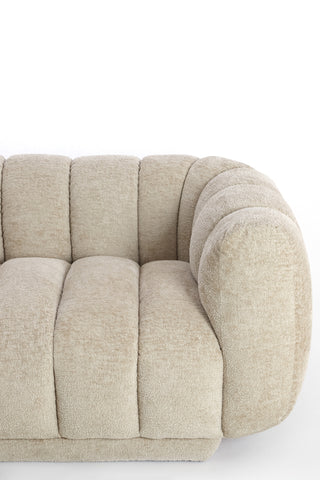 Bank Zento Beige 240 cm Light & Living