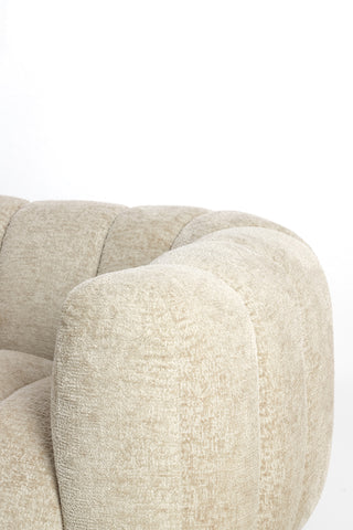 Bank Zento Beige 240 cm Light & Living