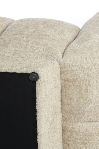 Bank Zento Beige 240 cm Light & Living
