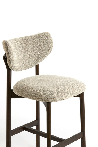 Barstoel Trosa Crème-Bruin Light & Living