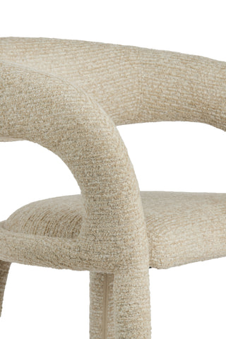 Barstoel Kyran Beige 94 cm Light & Living