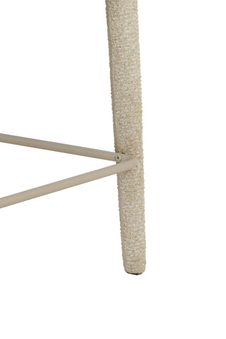 Barstoel Kyran Beige 94 cm Light & Living