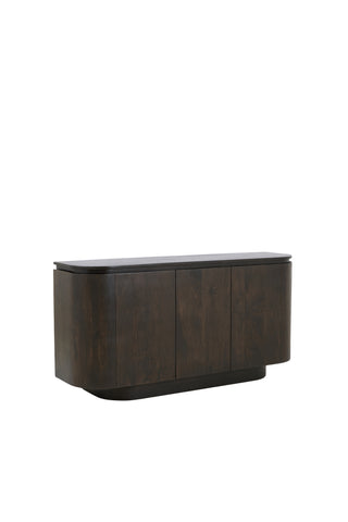 Dressoir RYMA 160 x 43 x 80 cm Chocoladebruin Light & Living