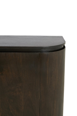 Dressoir RYMA 160 x 43 x 80 cm Chocoladebruin Light & Living