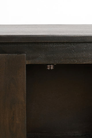 Dressoir RYMA 160 x 43 x 80 cm Chocoladebruin Light & Living