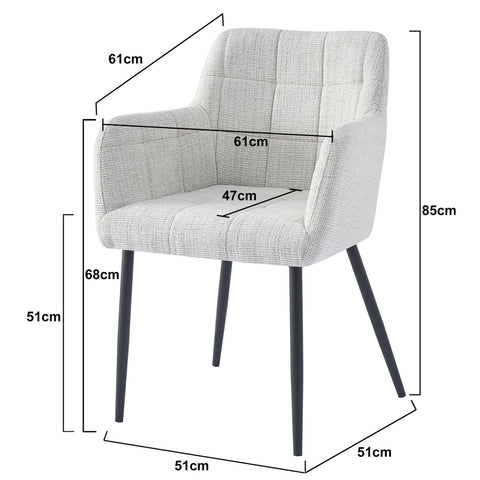 Bronco Greige (set of 2)
