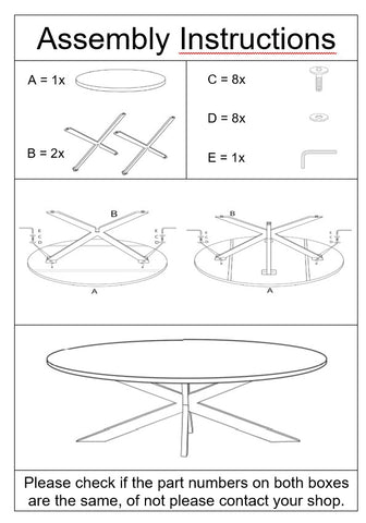 Robusto Oval 180cm