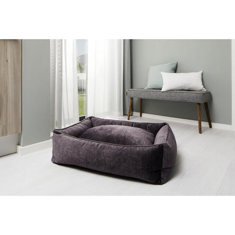 KLASSIEK hondenbed - GLAM GRAPHITE