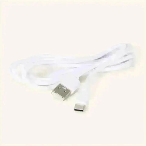 Ben donkerbruine houten tafellamp-oplaadbaar, dimbaar, USB-C aangedreven