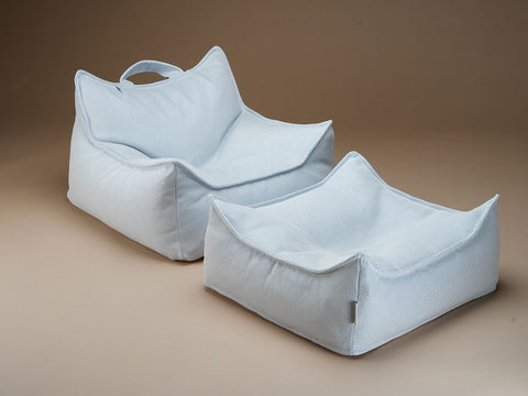 Wigiwama Outdoor Beanbag Stoel - Blauw