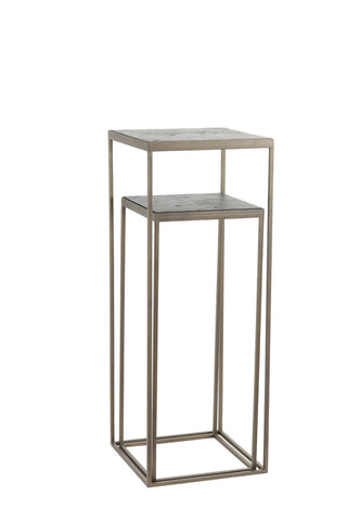 Zuil Chisa - Hout/Antiek Brons - Set