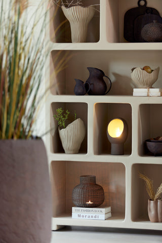 Kast 110x35x190 cm NAHUA Beige Light & Living