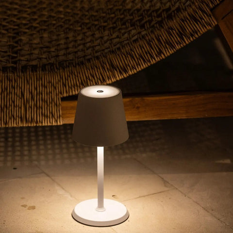 James White oplaadbare tafellamp – draadloos, dimbaar en elegant