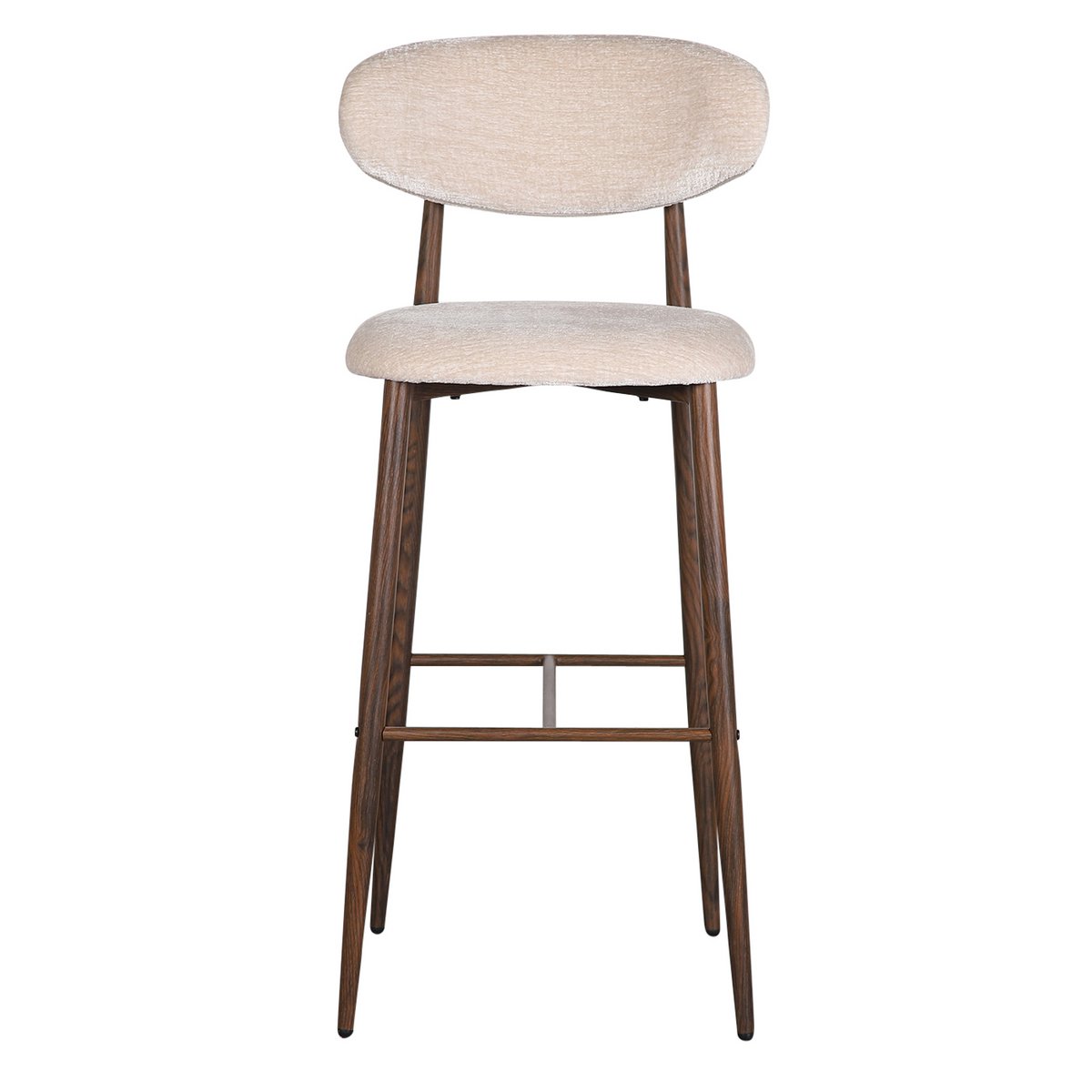 Japandi Bar Chair Tan (set of 2)