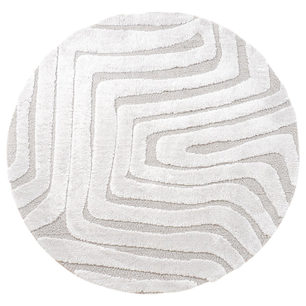 Vloerkleed Lima Creme Rond ø160 cm