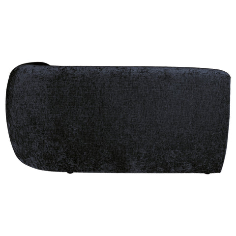 Lujo Bank Antraciet Fiore Stof 2-Zits Arm R
