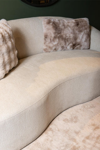 Bank Bean Crème 3-zits PTMD