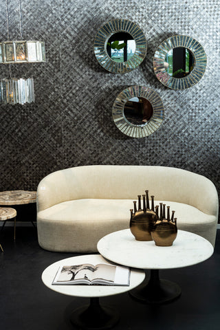 Bank Bean Crème 3-zits PTMD