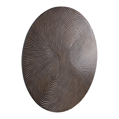 Wandpaneel Wiktor Bruin Rond 180 cm PTMD