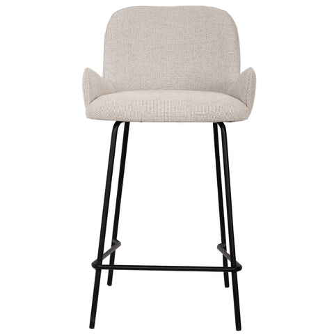 Barstoel Leander Crème Zithoogte 68 cm PTMD (set van 2)