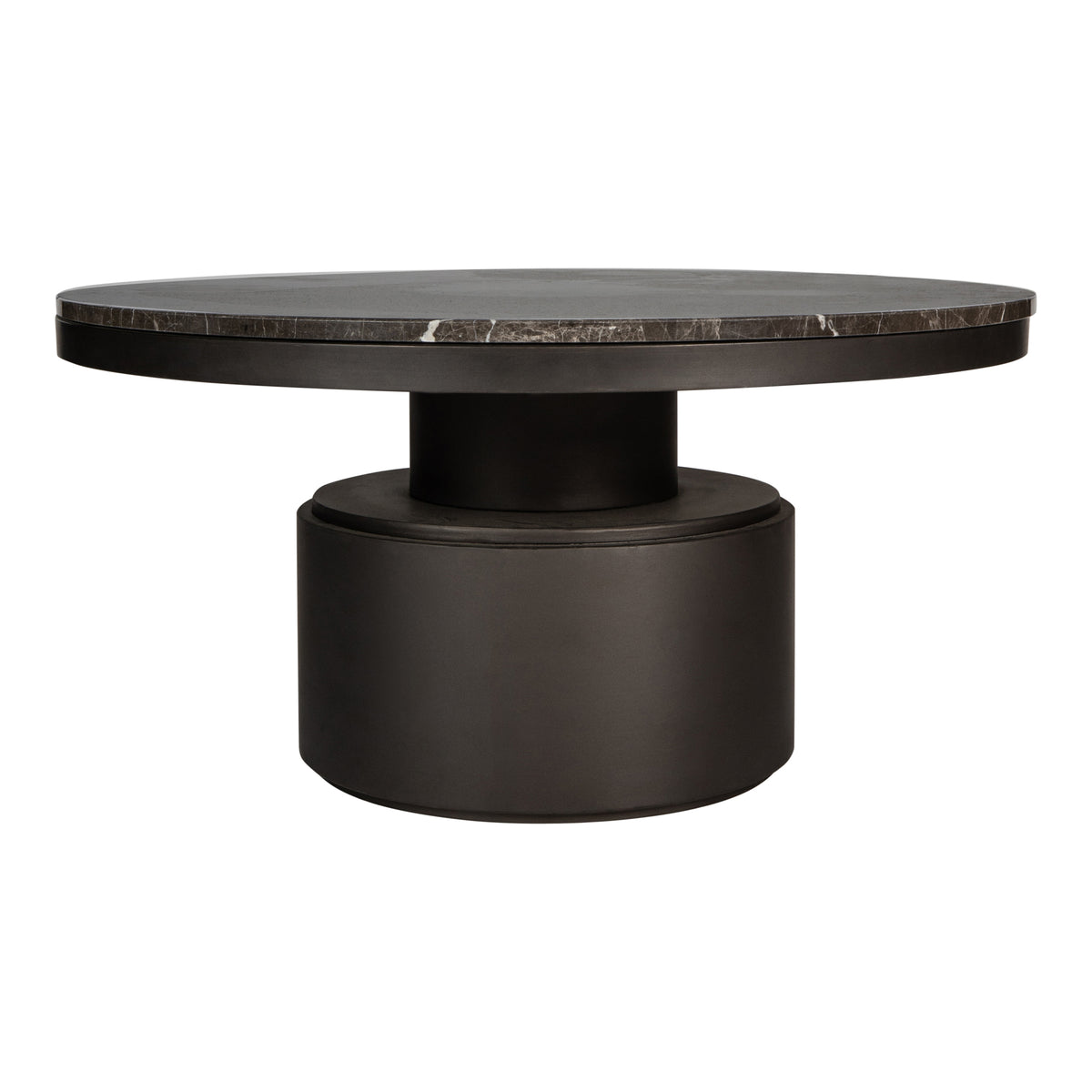 Salontafel Bregt Bruin Marmer Rond 90 cm – PTMD