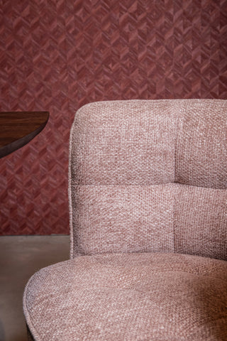 Eetkamerstoel Odin Draaibaar Roze Flamingo PTMD