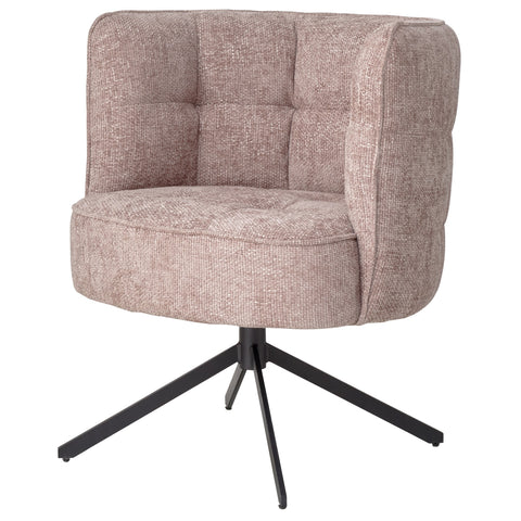 Eetkamerstoel Odin Draaibaar Roze Flamingo PTMD