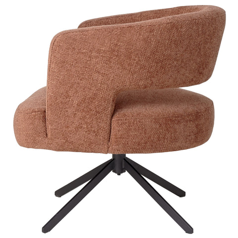 Eetkamerstoel Baldr Roestbruin Deep Terra Low Dining PTMD