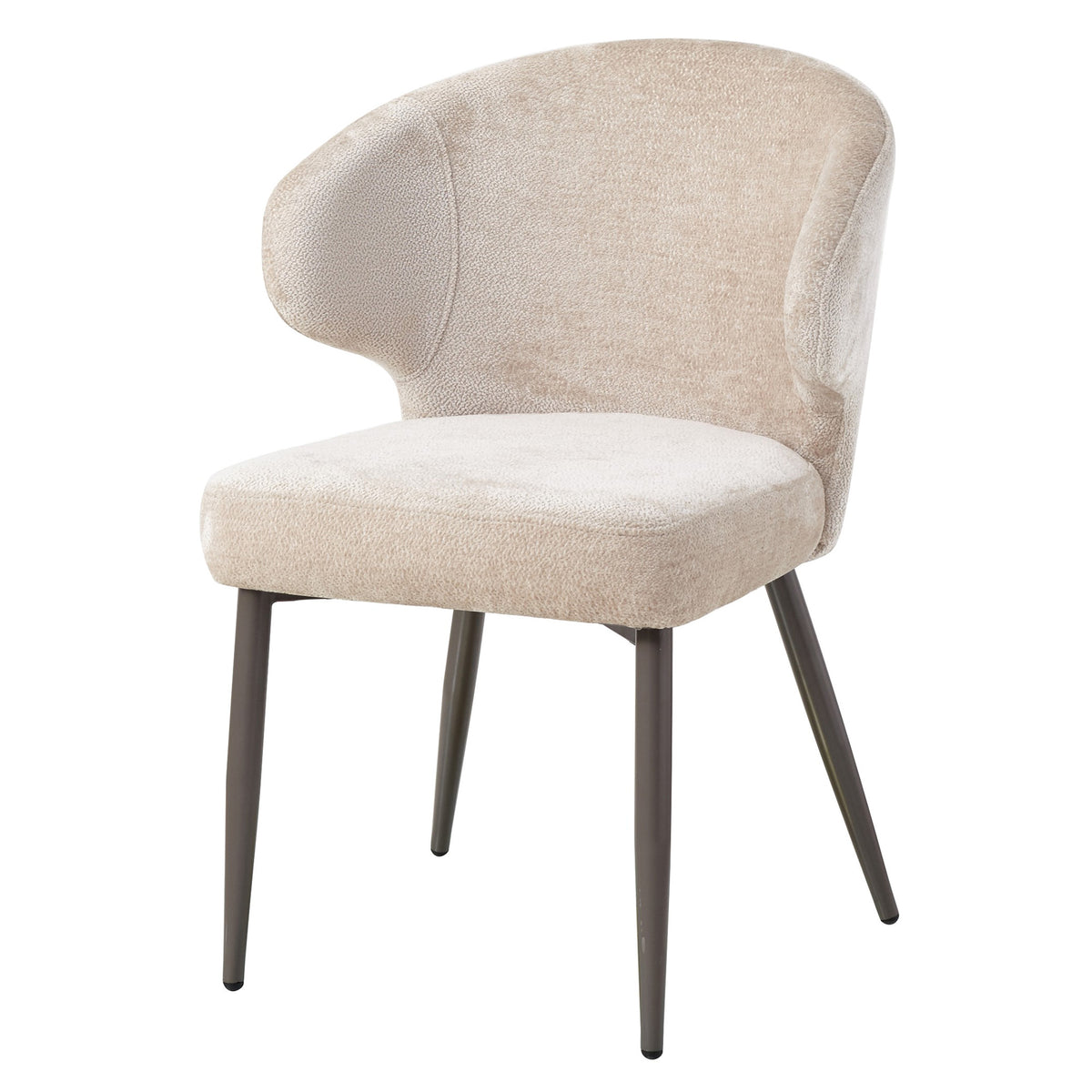 Eetkamerstoel Ares Beige Aphrodite Kleipoot PTMD
