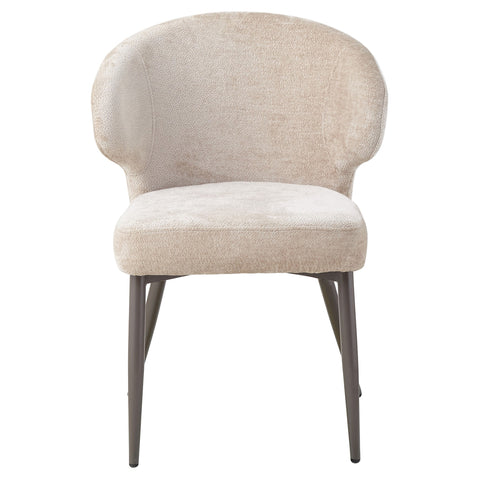 Eetkamerstoel Ares Beige Aphrodite Kleipoot PTMD
