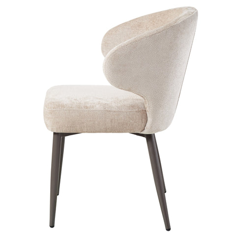 Eetkamerstoel Ares Beige Aphrodite Kleipoot PTMD