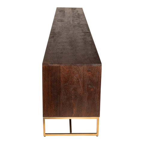 Onyx TV-kast Bruin/Goud